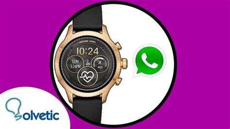 how to install whatsapp on michael kors smartwatch|How TO INSTALL WhatsApp on Michael Kors Smartwatch.